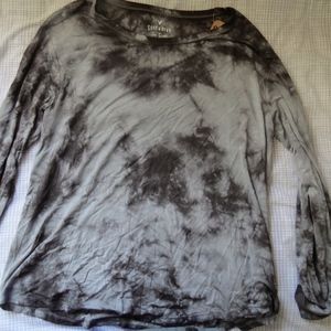 NWT Tie-Dye Long Sleeve Soft & Sexy Shirt